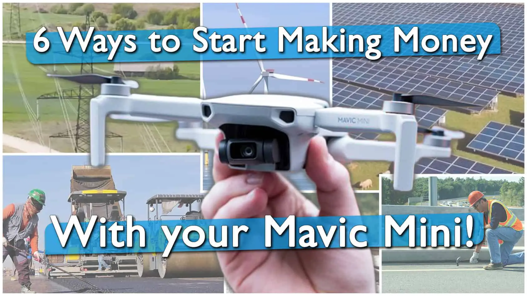how to make money with your mavic mini drone dji