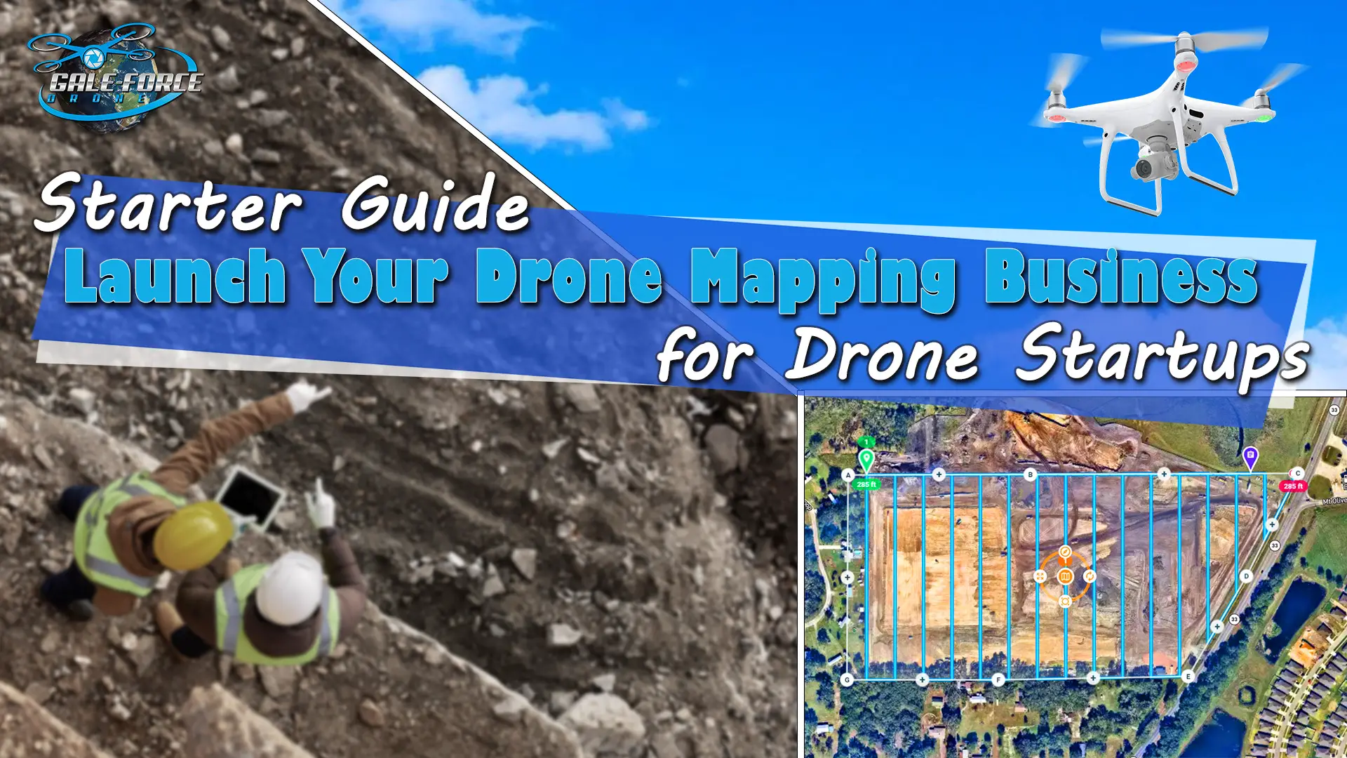 galeforcedrone how to start your drone mapping business