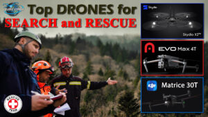 top drones for search and rescue